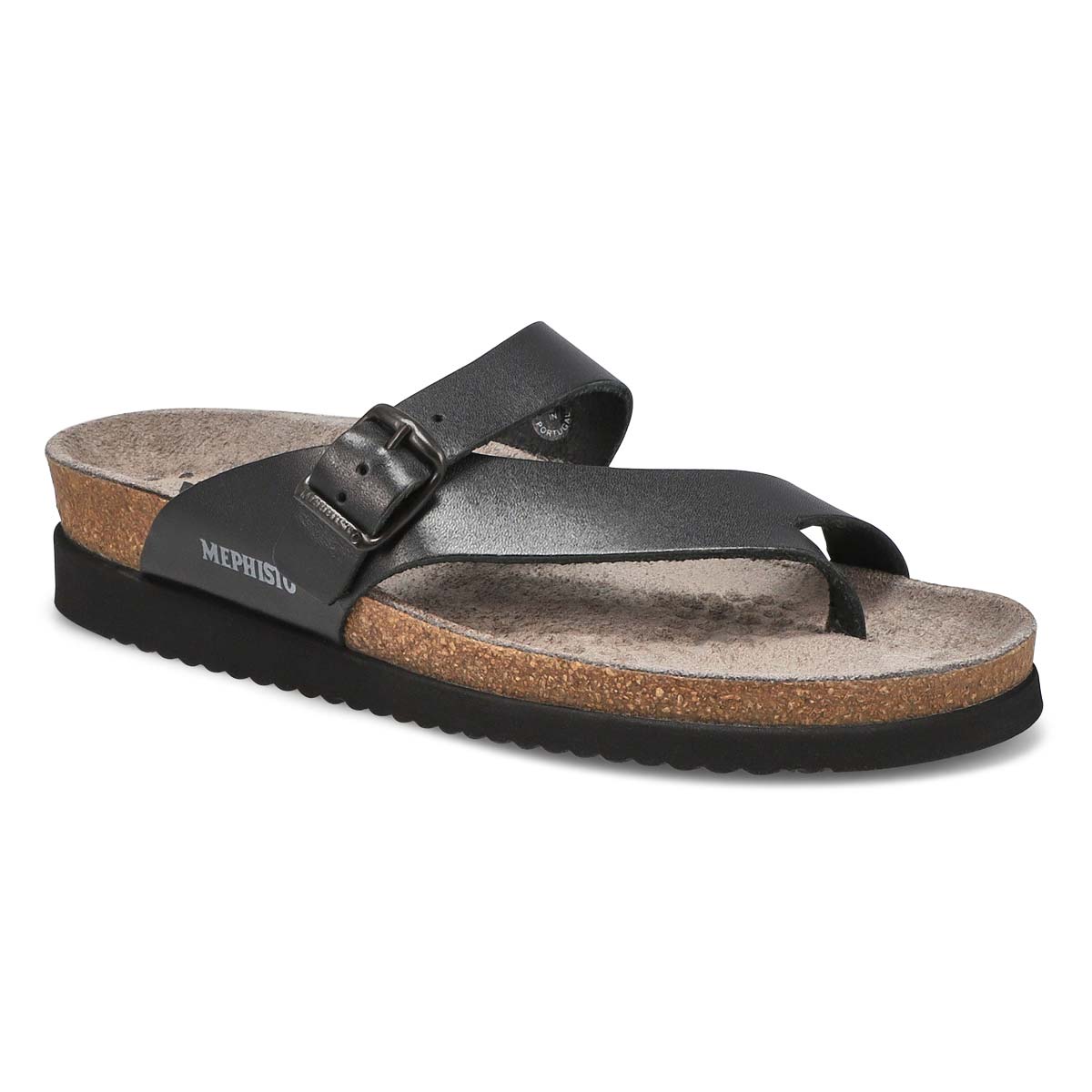 Mephisto Women s Helen Thong Sandal Black SoftMoc USA